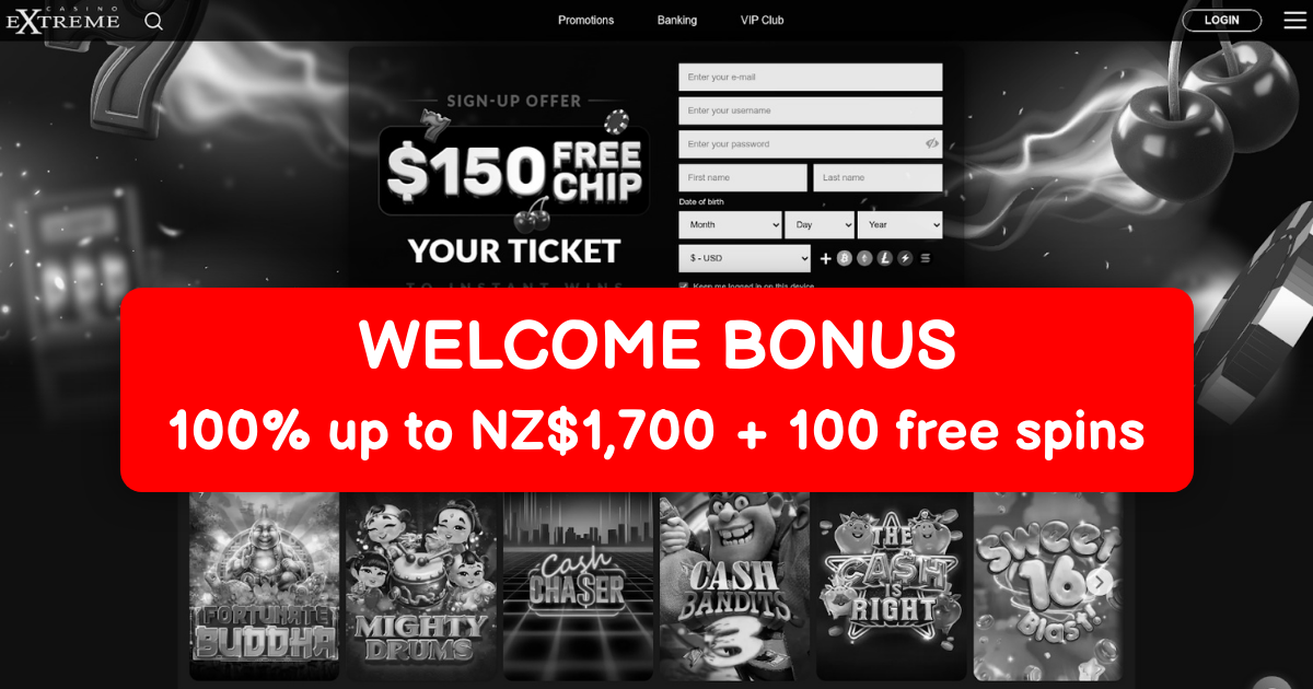 Extreme Casino banner